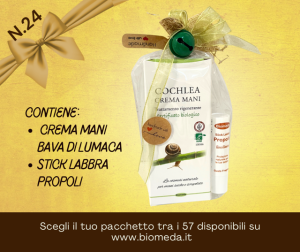 pensiero per natale: o, perfetti per idratare e proteggere la pelle più delicata. La crema mani, grazie alla sua formulazione biologica, offre nutrimento profondo, lasciando le mani morbide e vellutate. Lo stick labbra, arricchito con latte d’asina, garantisce labbra sempre idratate e protette anche nei mesi più freddi. Un’idea regalo ideale per chi ama i cosmetici naturali e biologici, pensata per prendersi cura della pelle con dolcezza. 